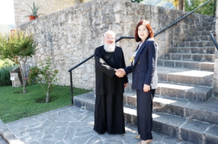 Premijerka Buhač obećala potporu za dodatno uređenje i održavanje kompleksa  manastira Žitomislići